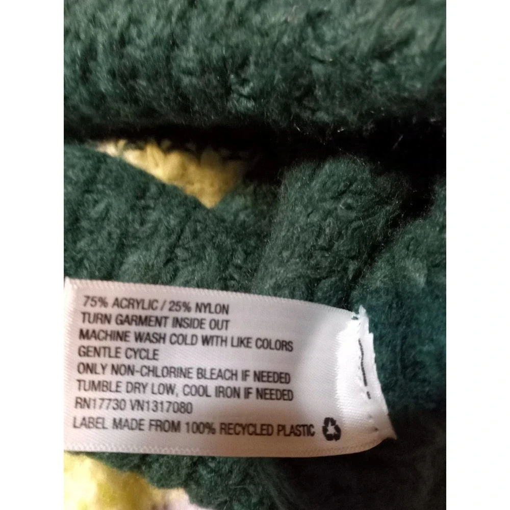 Universal Thread cable knit striped sweater, block coloring, XXL - Picture 5 of 5